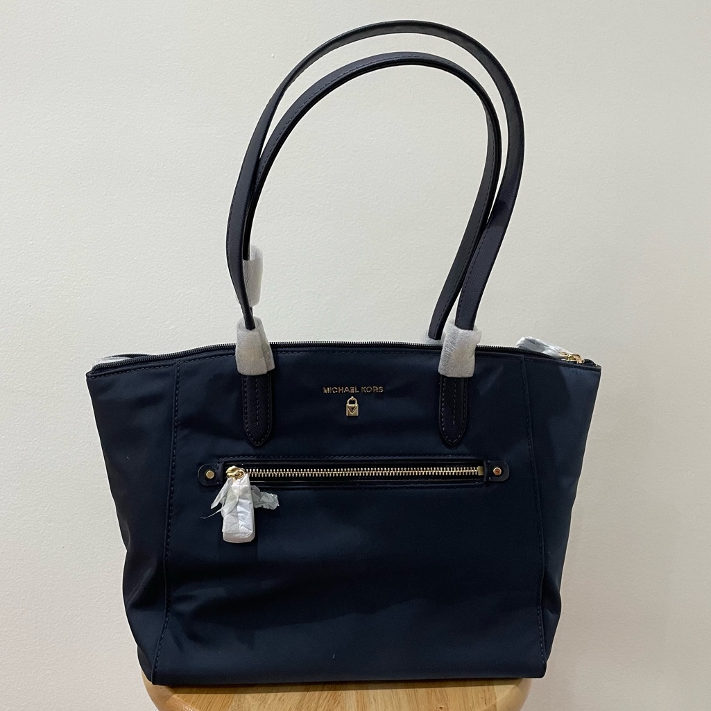 Michael Kors Nylon Kelsey Zip Tote Bag